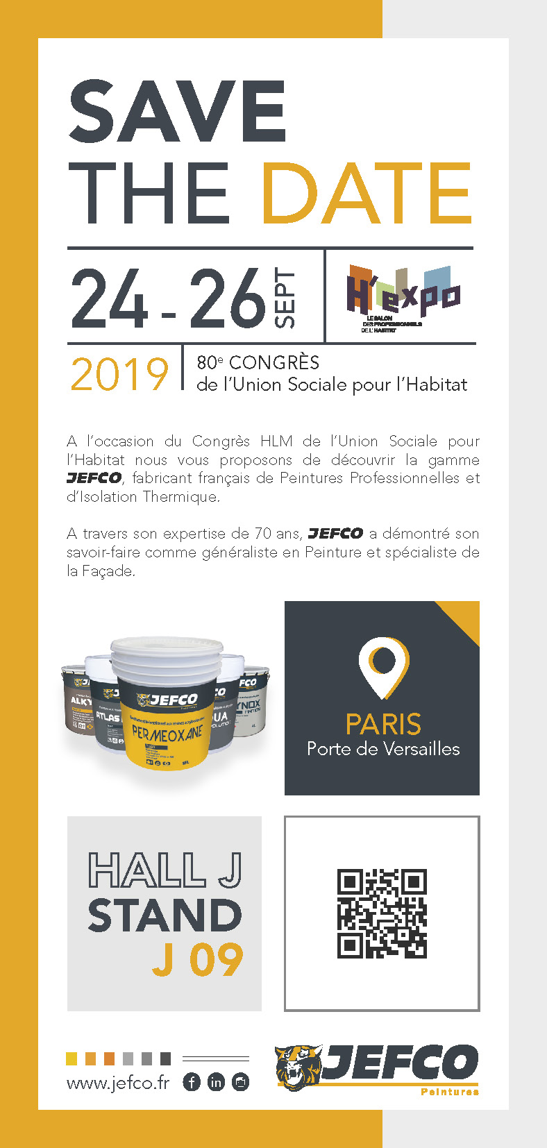 80e CONGRÈS de l’Union Sociale pour l’Habitat - JEFCO